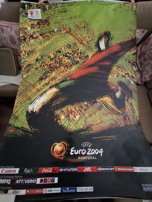 Cartaz oficial Euro 2004