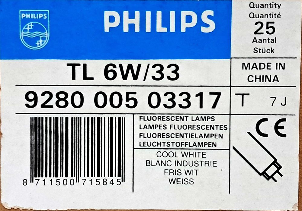 Świetlówka TL Mini 6W/33-640 1FM Philips