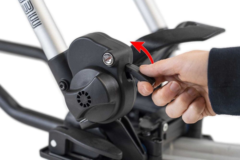 Uchwyt rowerowy E-BIKE dach pod rowery elektryczne 25 kg Menabo Chrono