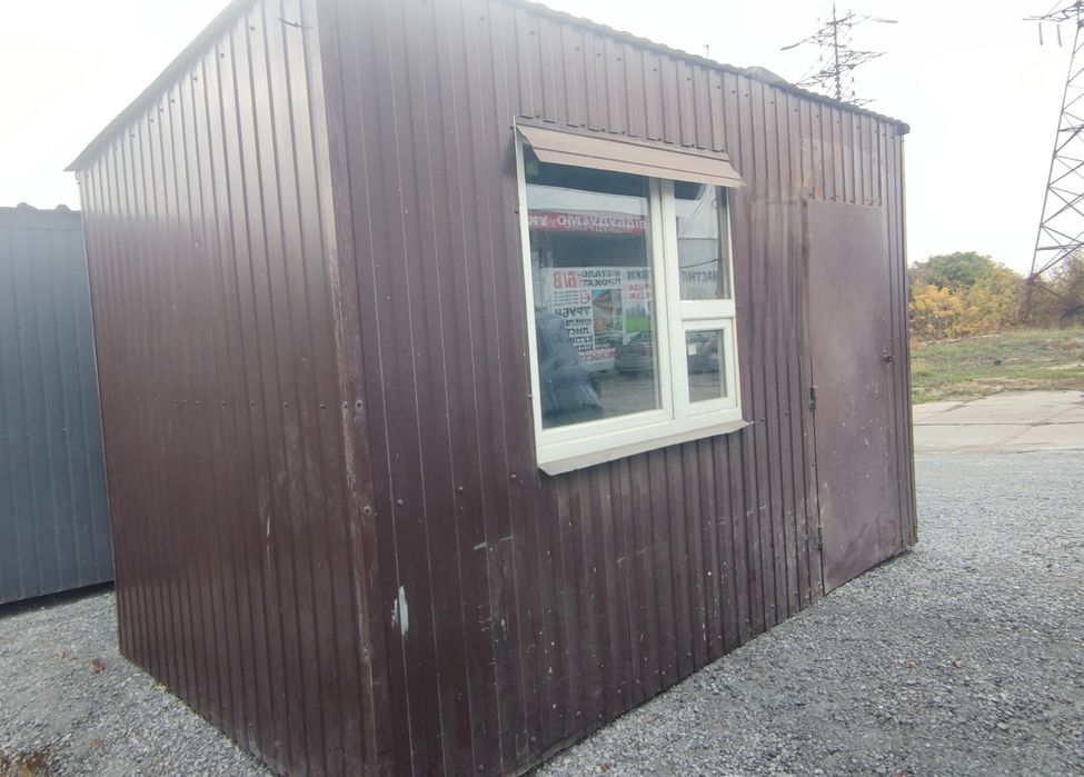 Продам бытовку, строительный вагончик(прорабка) р.2,4х2,6х4м.