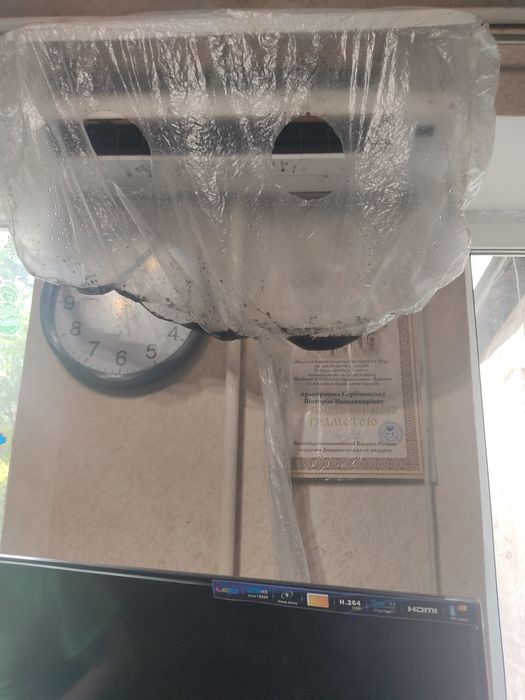 Обслуживание кондиционеров 500, Чистка  установка