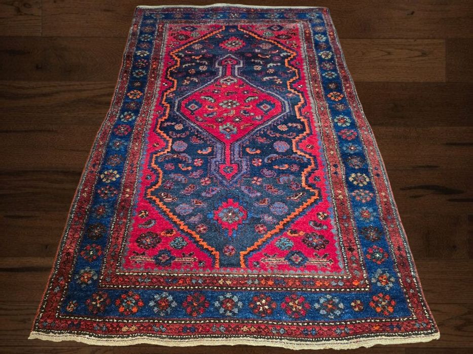 Perski dywan Hamadan - Rękodzieło z Iranu - 125 x 220 cm
