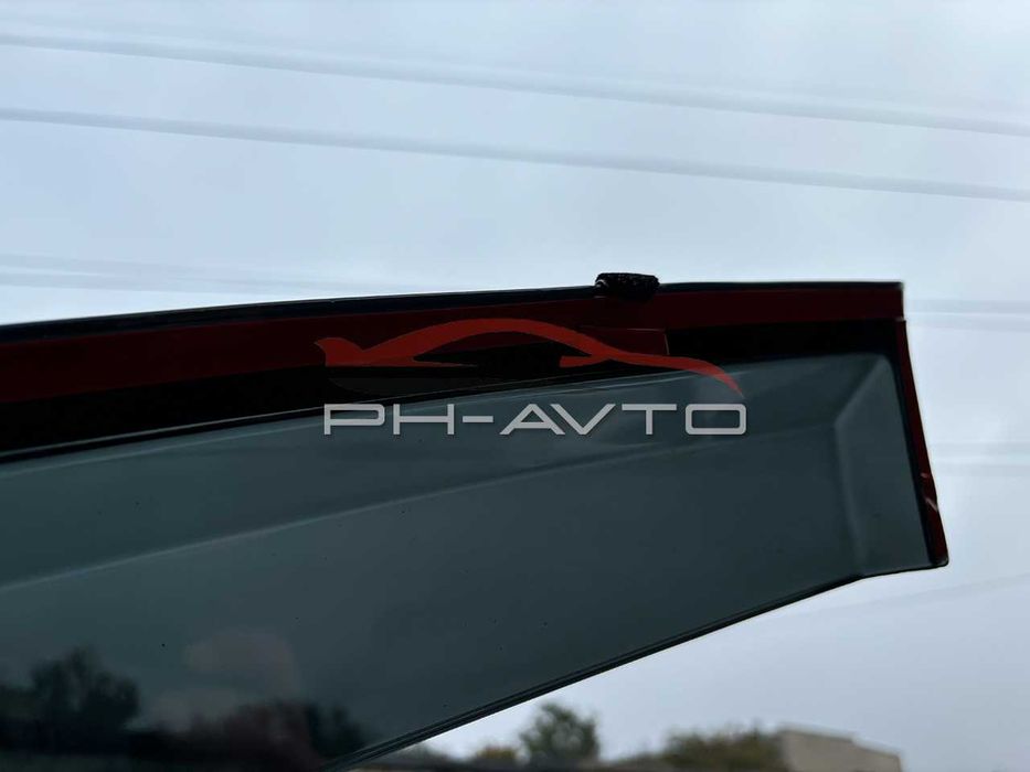 Вітровики з хромом Honda CR-V CRV 2017-2023 Дефлектори Ветровики