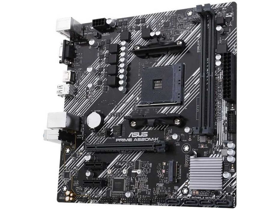 Motherboard ASUS PRIME A520M-K (Socket AM4 - AMD A520 - Micro ATX)