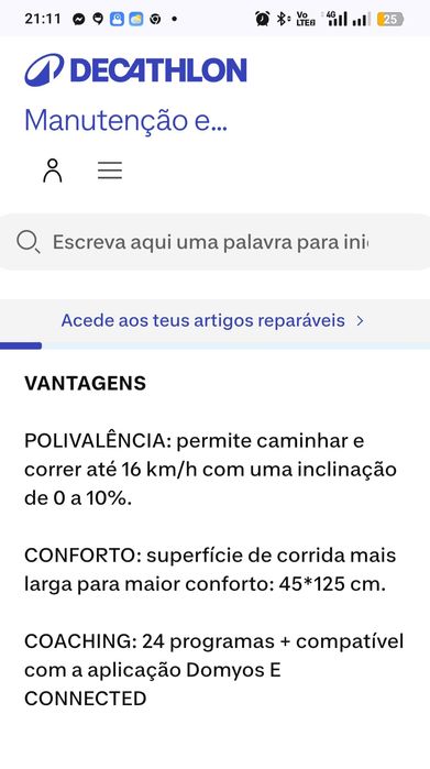 Passadeira domyos t540c