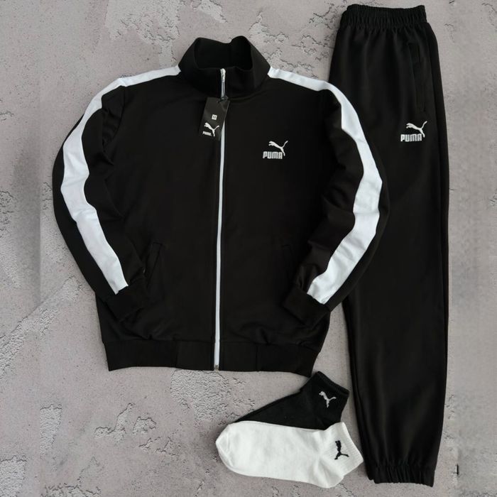 Чоловічий спортивний костюм Puma олімпійка+штани, 2 пари шкарпеток у ПОДАРУНОК