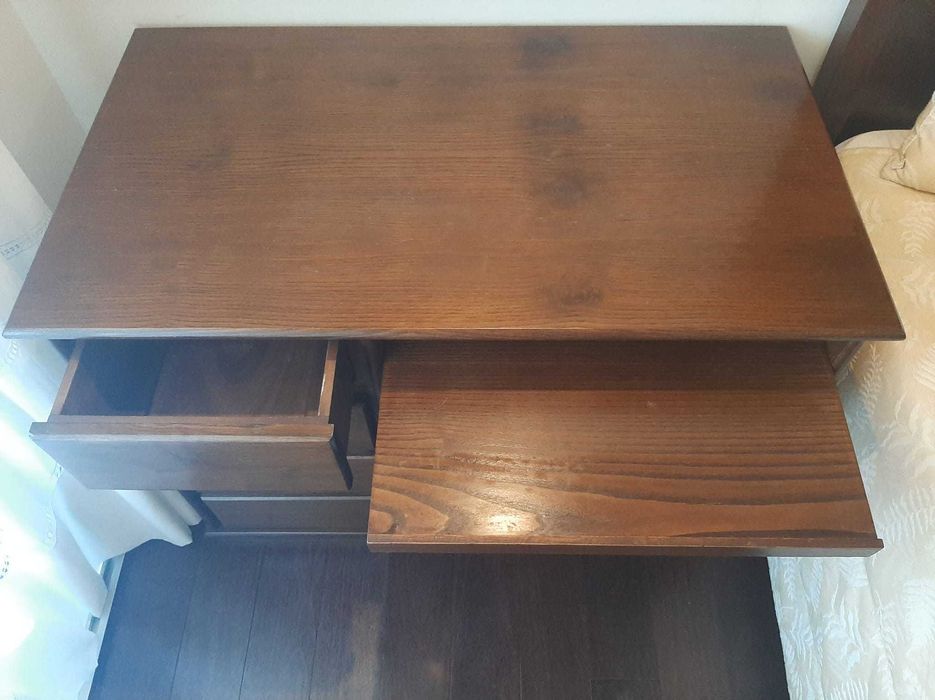 Secretária de Madeira Castanho