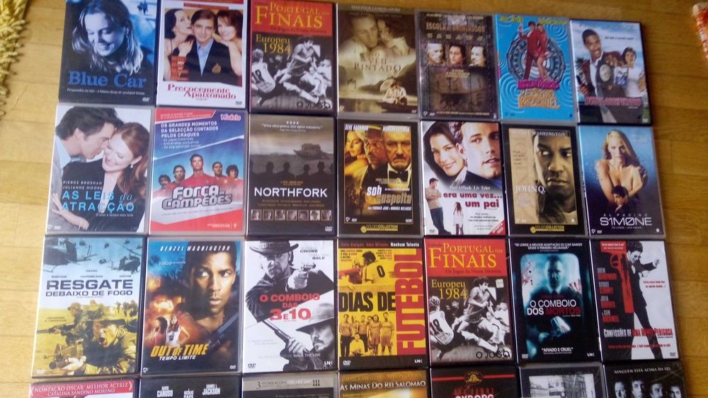 DVDs a 1 euro cada à escolha