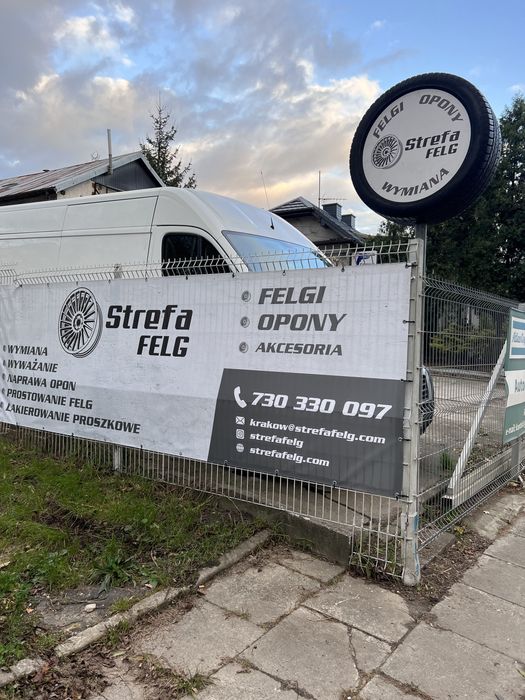 Wulkanizacja Wymiana prostowanie spawanie renowacja felg Nowa Huta