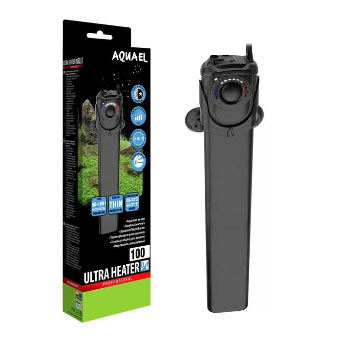 Aquael Ultra Heater D&N 100W- grzałka do akwarium w Pawik.pl Strzyżów