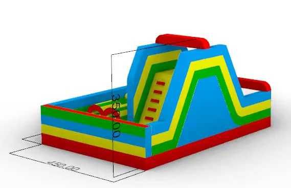 Insuflável Multi-obstáculos (novo)