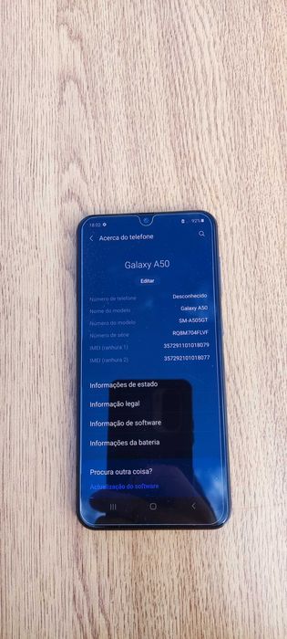 Samsung Galaxy A50 (preto)