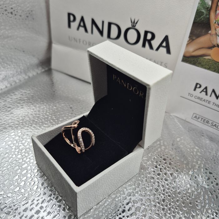 Anel Pandora Rose Infinity