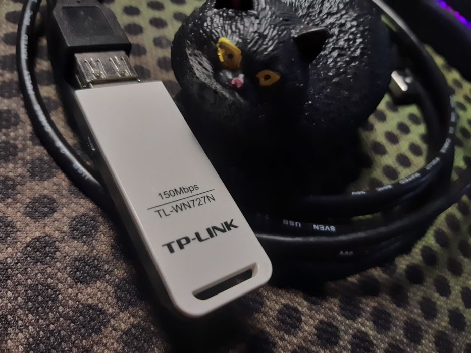 Wi-Fi USB-адаптер TP-LINK TL-WN727N + 5м USB КАБЕЛЬ