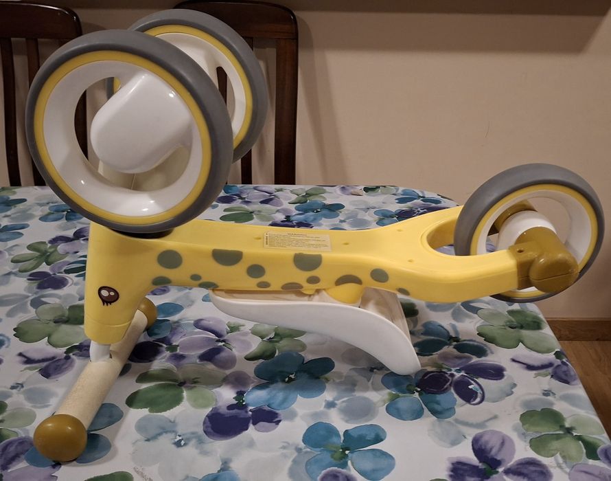 Rowerek biegowy jeździk chodzik mini rower "żyrafa"