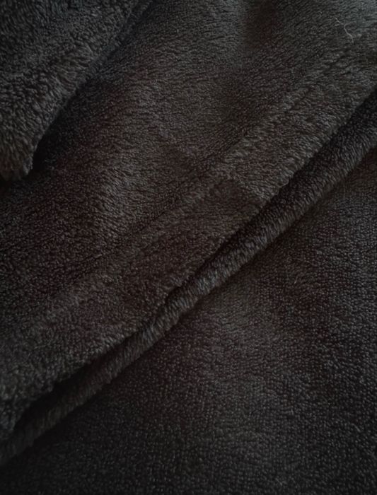 Pijama polar preto xs/s