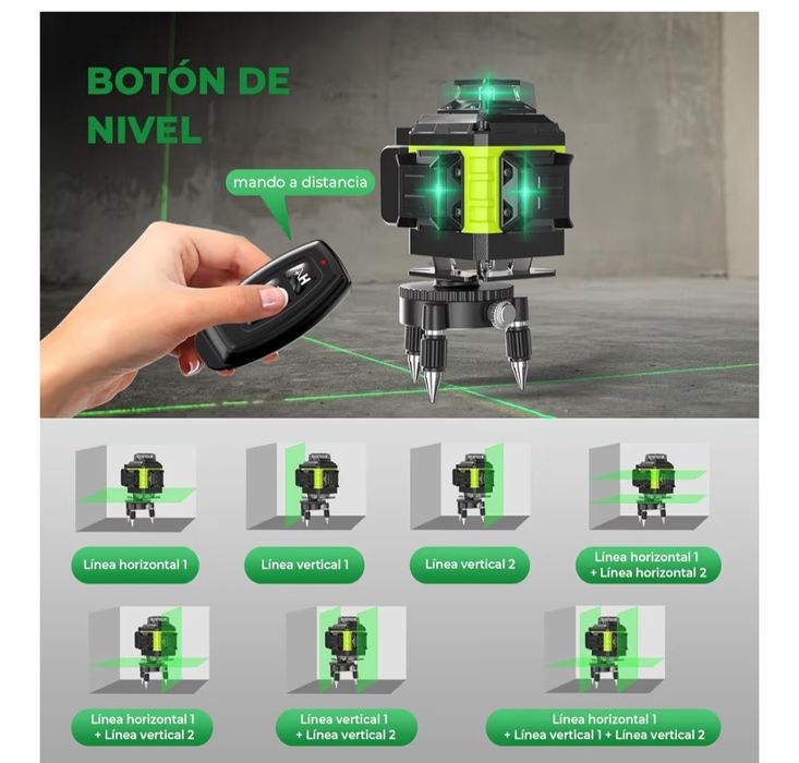 Nível Laser Autonivelante 360 Graus