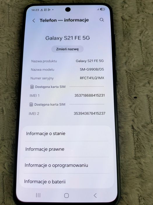 Samsung Galaxy S 21 Fe 5G