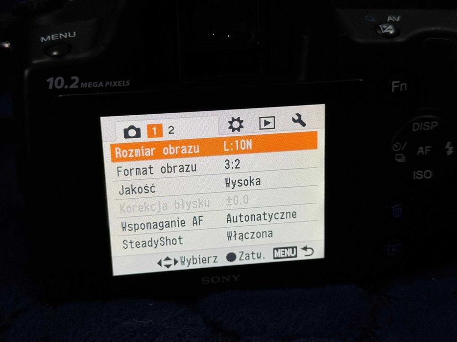 Lustrzanka cyfrowa Aparat Sony Alpha DSLR-A230 Zestaw