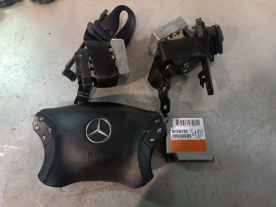 KIT DE AIRBAGS COM TABLIER MERCEDES C220 W203