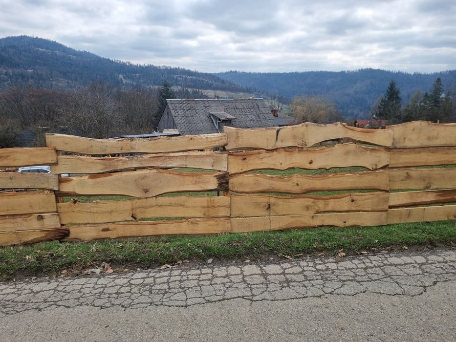 Deski na ogrodzenie. DĄB