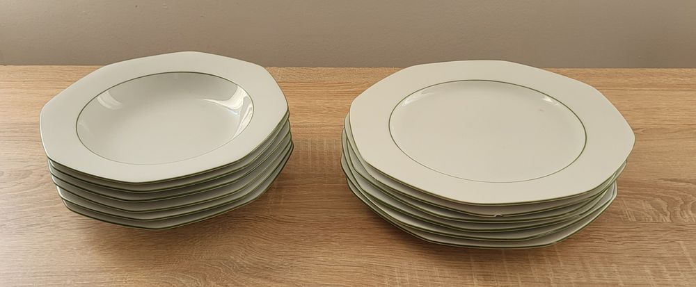 Talerze obiadowe,patery.