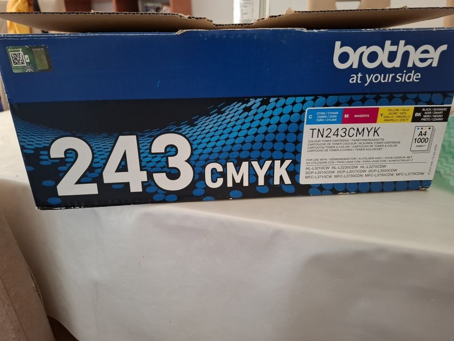 Pack de 4 Toners Originais Brother TN-243CMYK