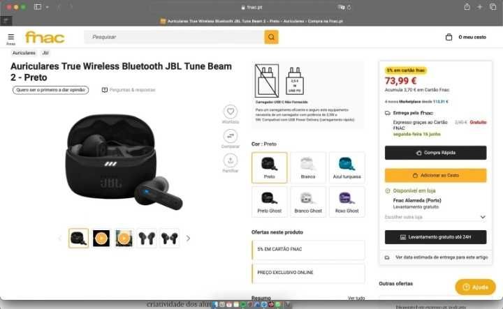 phones JBL com garantia