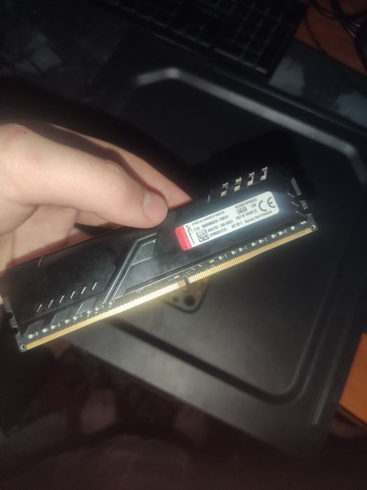 DDR4 8GB (2X4GB) 3000 MHZ HyperX fury black kingston fury