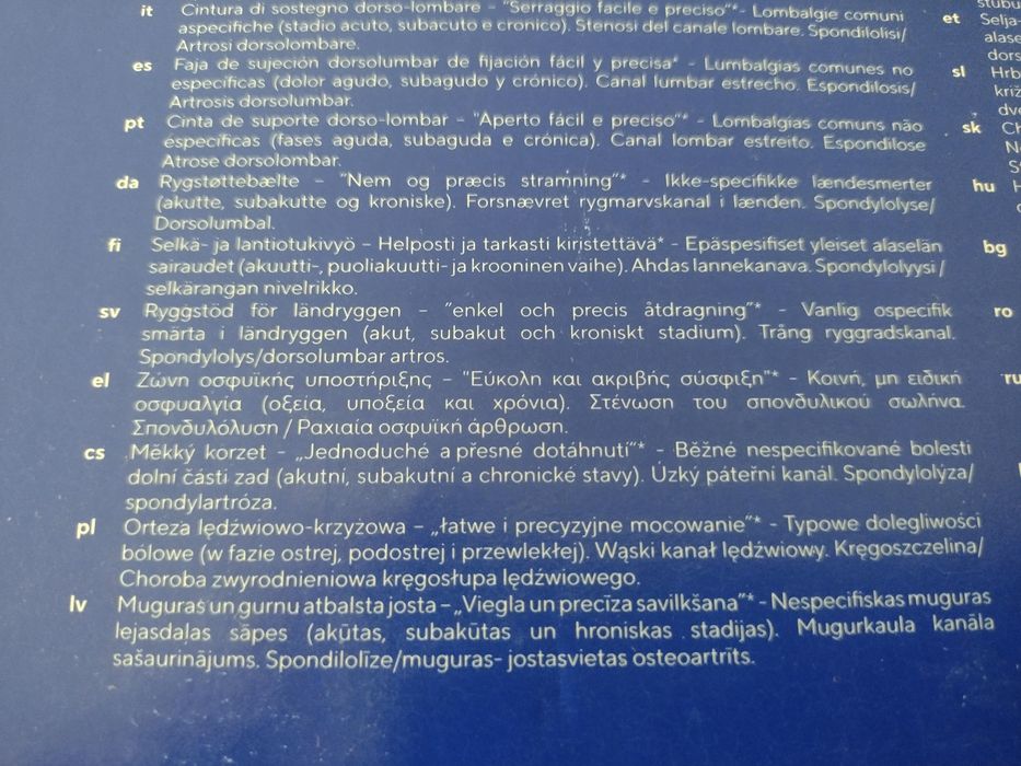 Pas ortopedyczny