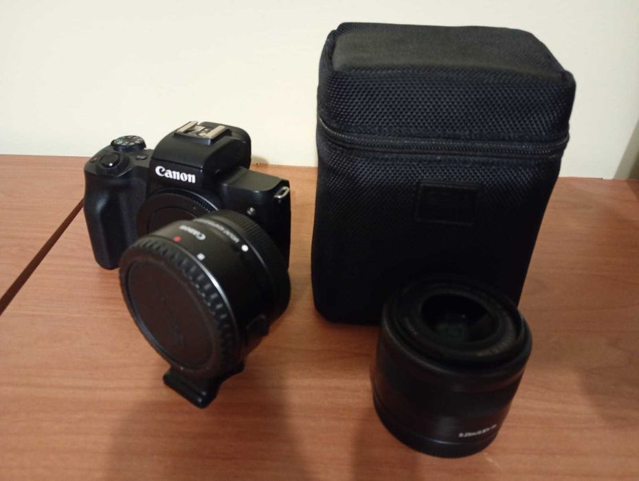 Canon M50 zestaw na sprzedaż