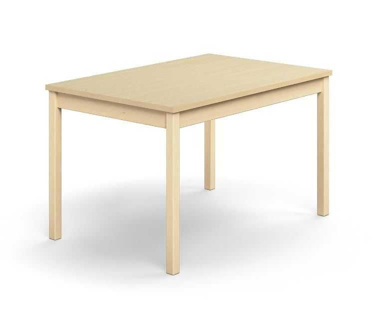 Stół do stołówki jadalni 1200x800x720 mm, brzoza laminat