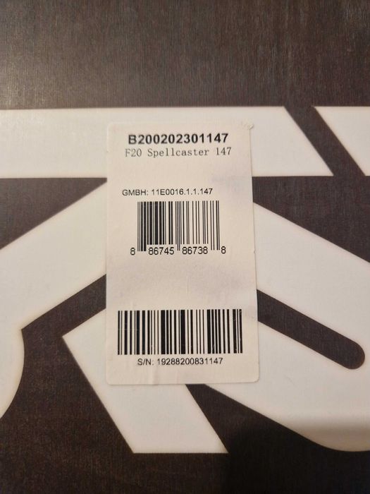 Nowa Deska Snowboardowa K2 f20 spellcaster 147