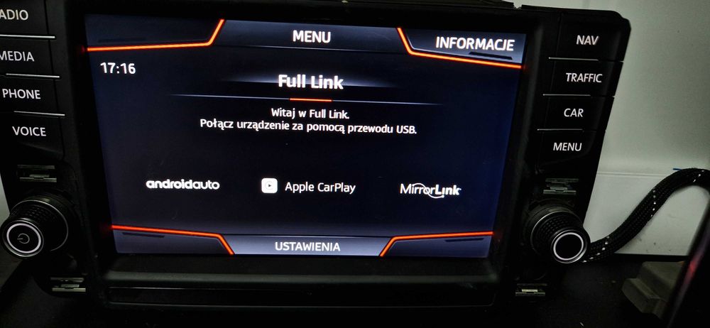 Solucja Konwersja Język Polski Mapy Kamera Cofania AndroidAuto CarPlay Doposażenia AUDI VW MERCEDES BMW DODGE JEEP MASERATI CHRYSLER KIA HYUNDAI  FORD