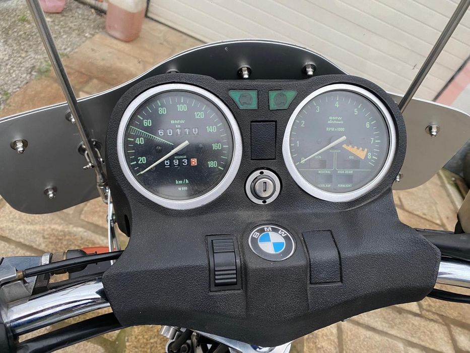 Moto rara bmw restaurada