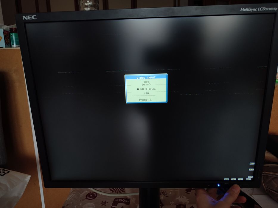 Monitor NEC LCD2190UXp , Wada!