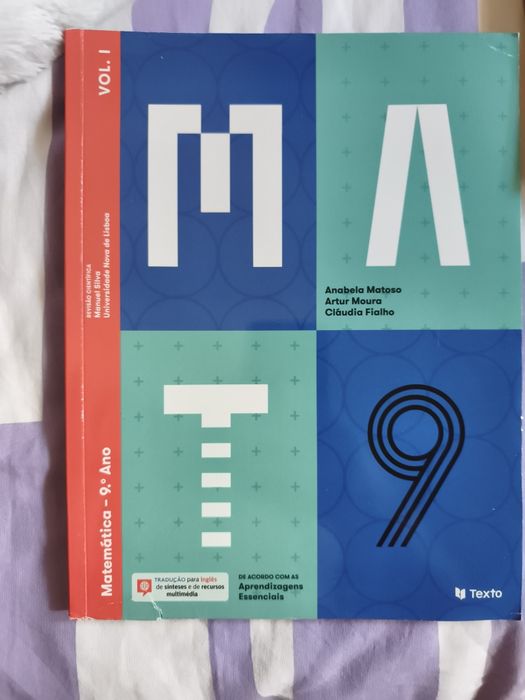 Manual de matemática do 9°ano