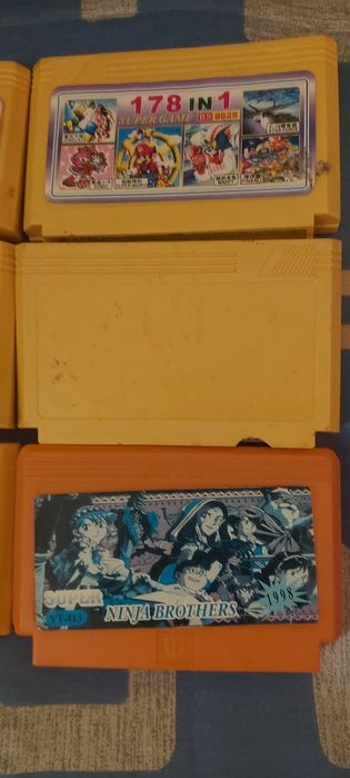 Cartuxos de consolas antigas