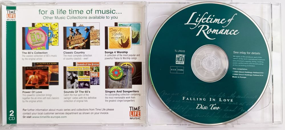 Lifetime Of Romance Falling In Love 2CD 2004r
