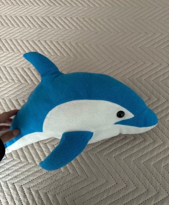 Peluche golginho azul