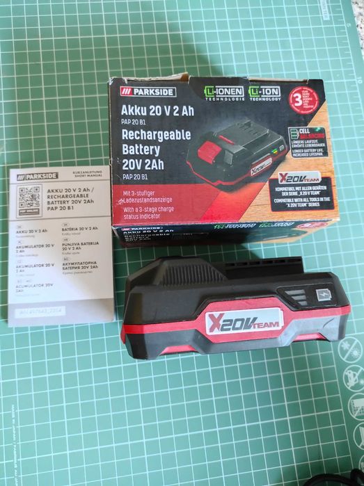 Akumulatory PARKSIDE X20VTeam 2Ah 20V [NOWE]