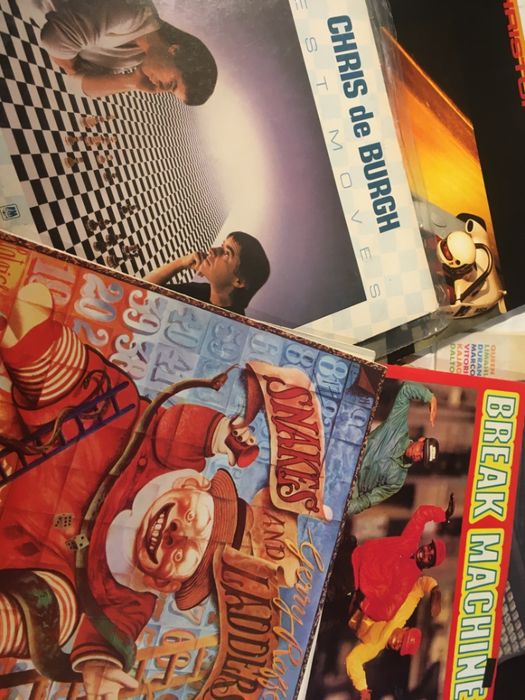 Lote 9 LP's vinil - Robin McAuley, Barclay James Harvest, Gerry Raffe