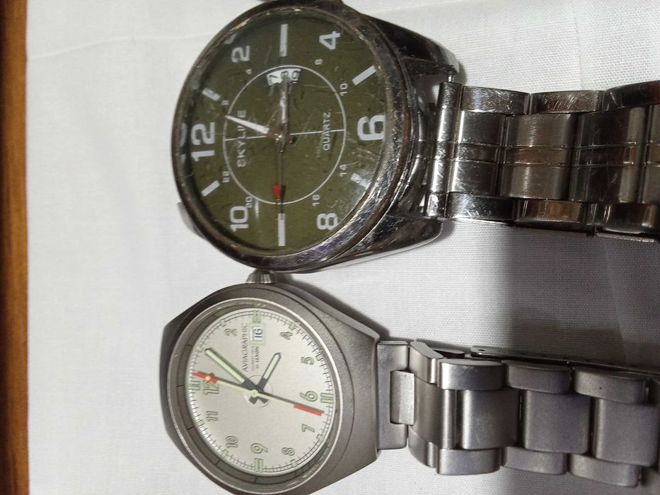 4 Relógios de pulso diversas marcas