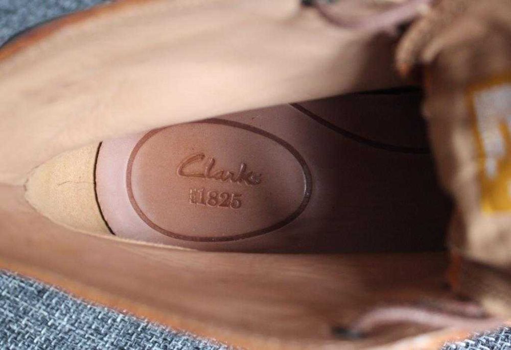 Ботинки Clarks Оригінал Нат шкіра 46р