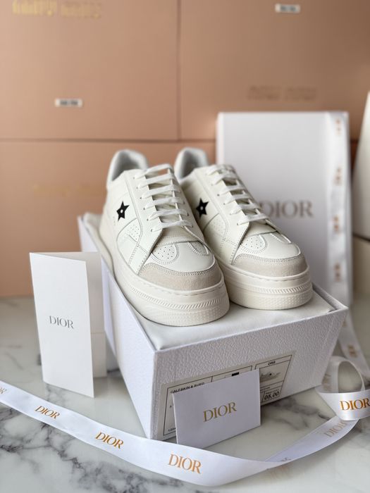 Sneakersy Dior Star White