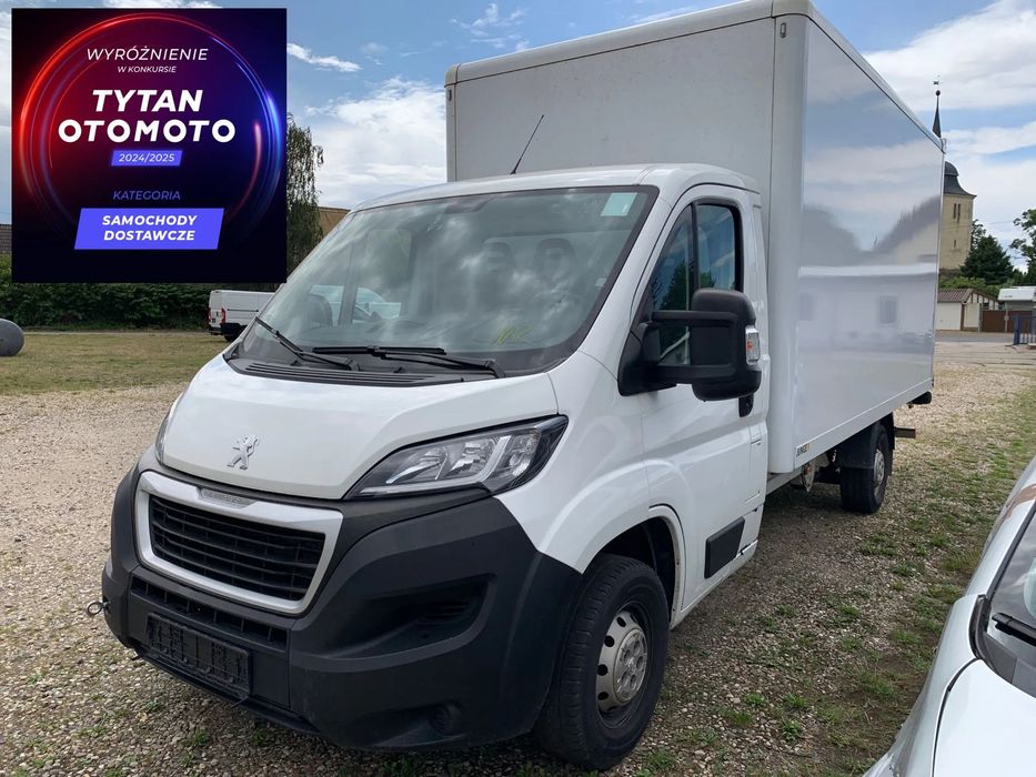 Peugeot Boxer winda  Kontener + Winda 750 kg, VAT 23%, 2021 rok, Bezwypadkowy, GWARANCJA