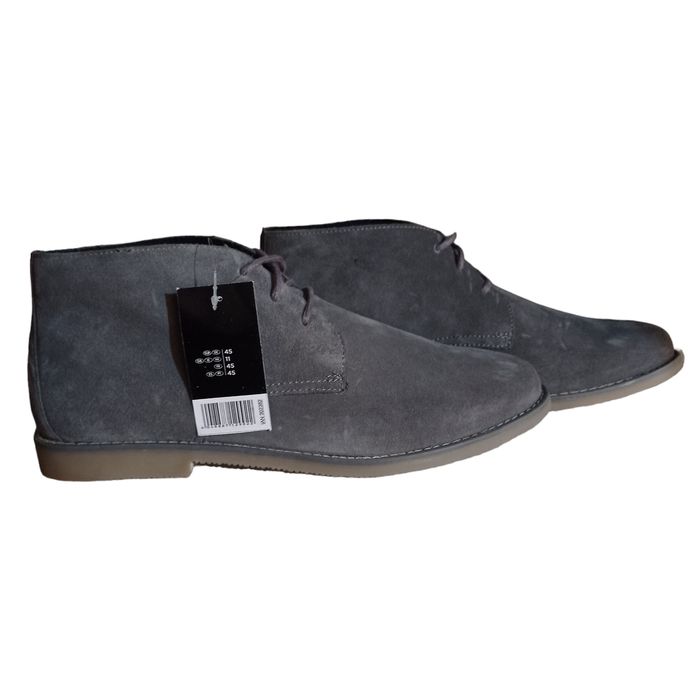 (45р-29.5см) Мужские замшевые сапоги/ботинки/челси