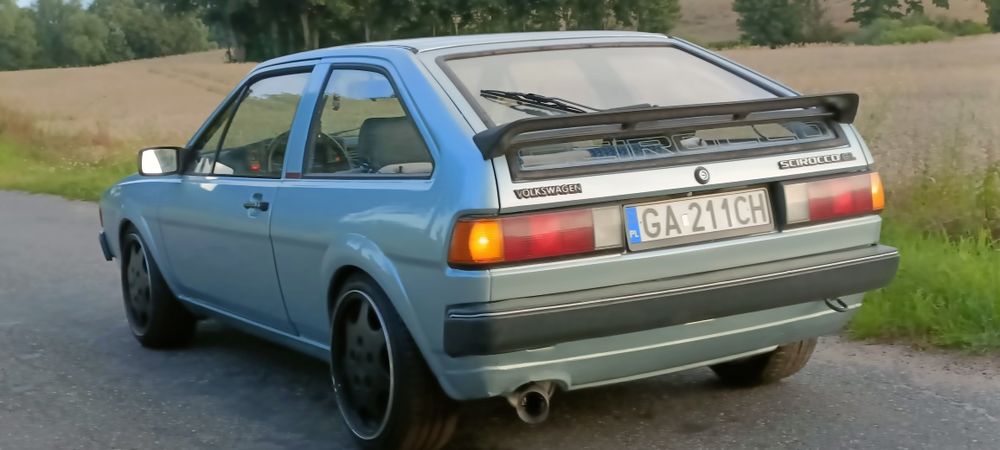 Scirocco 16V , 6 biegów, ABS  , przepiękne i dynamiczne coupé z początku lat 80-tych.