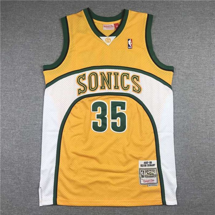 Koszulka NBA SuperSonics Mitchell & Ness nr 35 Kevin Durant 07/08 R.M