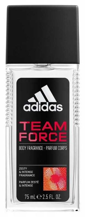Adidas Team Force dezodorant w naturalnym sprayu dla mężczyzn, 75 ml